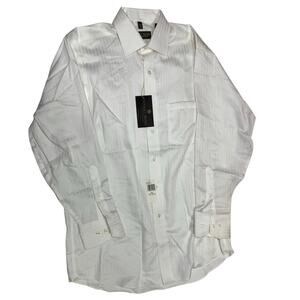 Donald Trump White Buttoned Down Shirt Size 15 5 32 33 New